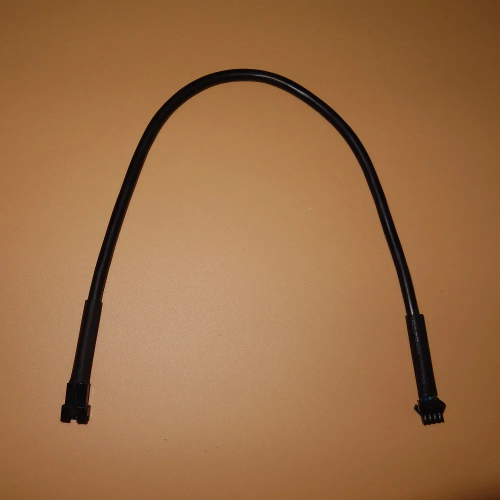 3pin JST extention cable,0.5m long;one end with male connector, the other end with female connector;round black wire
3pin JST extention cable,0.5m long;one end with male connector, the other end with female connector;round black wire