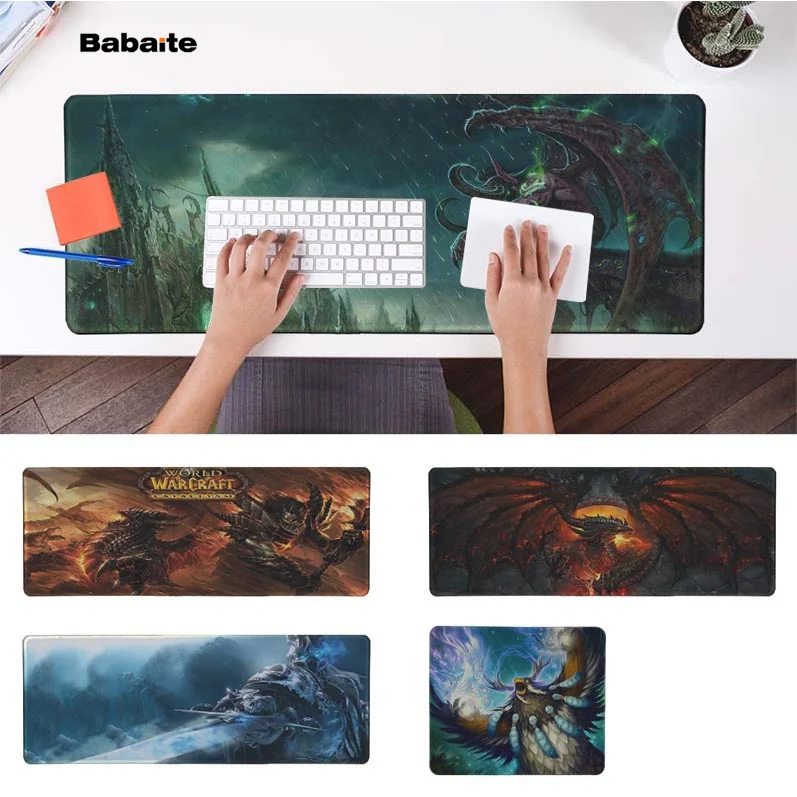 Babaite New Printed World of Warcraft Natural Rubber Gaming mousepad Desk Mat Rubber PC Computer Gaming mousepad
Babaite New Printed World of Warcraft Natural Rubber Gaming mousepad Desk Mat Rubber PC Computer Gaming mousepad