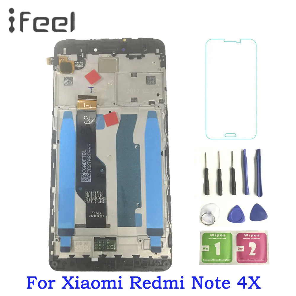 AAA Quality LCD For Xiaomi Redmi Note 4X LCD Display Screen + Frame For Redmi Note 4 Global Version LCD Only For Snapdragon 625
AAA Quality LCD For Xiaomi Redmi Note 4X LCD Display Screen + Frame For Redmi Note 4 Global Version LCD Only For Snapdragon 625