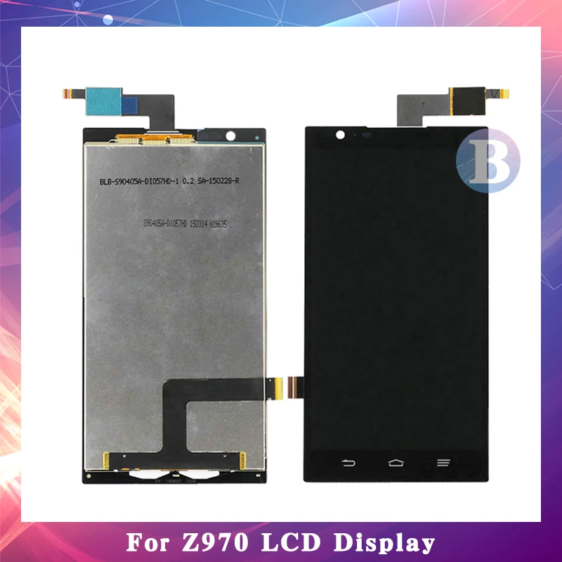 6.0'' For ZTE Z970 LCD Display Screen With Touch Screen Digitizer Assembly High Quality
6.0'' For ZTE Z970 LCD Display Screen With Touch Screen Digitizer Assembly High Quality