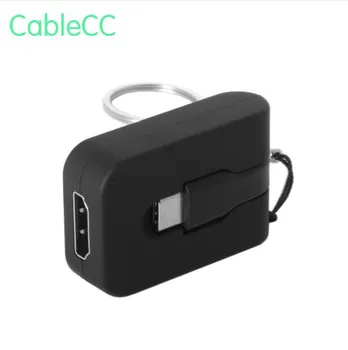 USB Type-C to HDMI Rotating Adapter 4K USB-C for MacBook Galaxy S8 S9 Huawei Mate 10 Pro
USB Type-C to HDMI Rotating Adapter 4K USB-C for MacBook Galaxy S8 S9 Huawei Mate 10 Pro