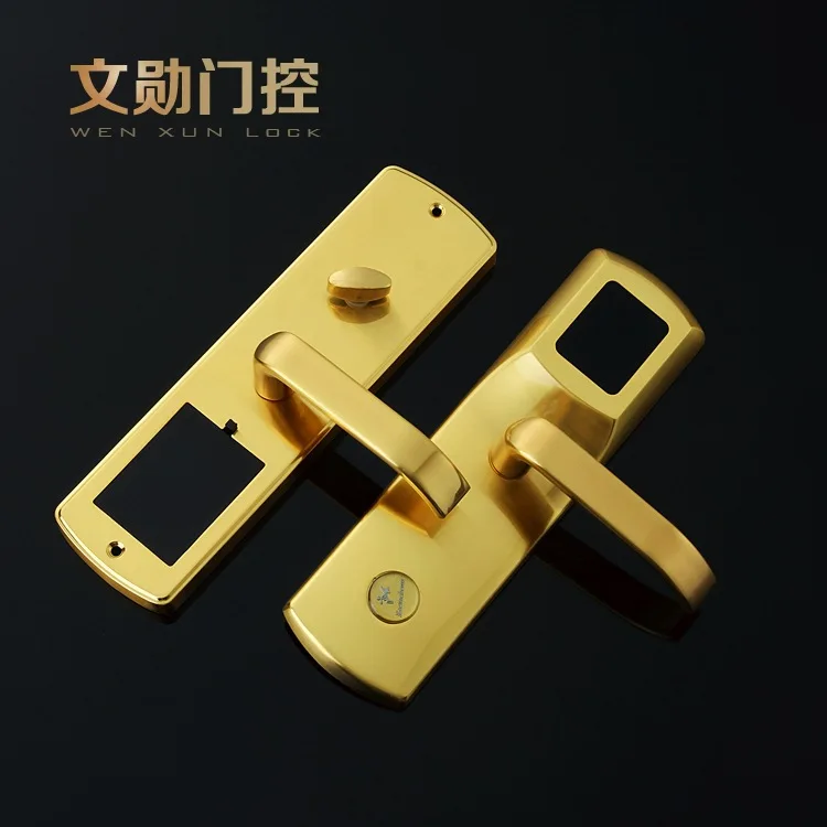 Free shipping Manufacturer to supply domestic hotel door lock induction IC induction card locked plating induction wholesale
Free shipping Manufacturer to supply domestic hotel door lock induction IC induction card locked plating induction wholesale