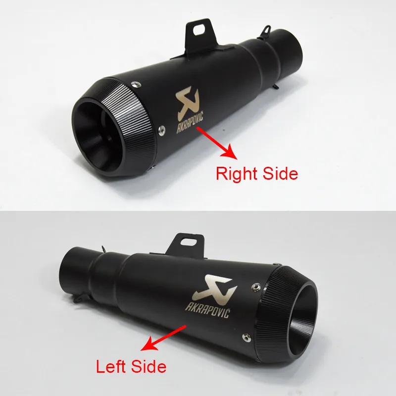CRF 230 GSR 600 CB650F R3 GSXR750 CBR500RR ZX6R ER6N Motorcycle Exhaust Pipe 51mm Universal Akrapovic Escape Right and Left Side
CRF 230 GSR 600 CB650F R3 GSXR750 CBR500RR ZX6R ER6N Motorcycle Exhaust Pipe 51mm Universal Akrapovic Escape Right and Left Side