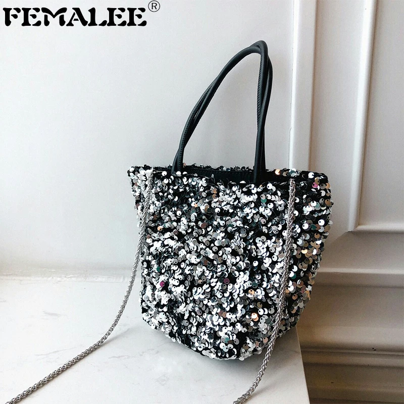 Trapezoid Sequins Bags Women Dumpling Shape Totes Luxury Evening Party Hobos Fashion Lady Handbags Brand Shoulder Crossbody Bags
Trapezoid Sequins Bags Women Dumpling Shape Totes Luxury Evening Party Hobos Fashion Lady Handbags Brand Shoulder Crossbody Bags