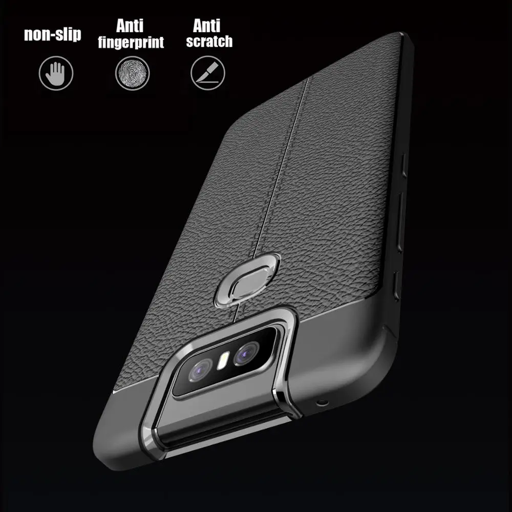 Чехол для телефона Asus Zenfone 6 ZS630KL 2019 лучший противоударный мягкий бампер из ТПУ с