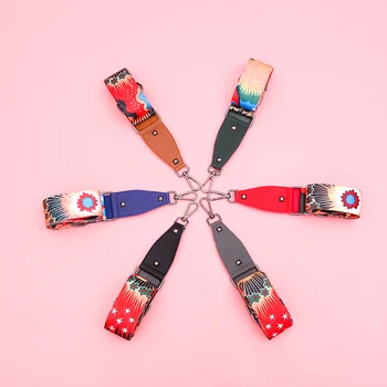 wide bag strap 5cm wide Shoulder strap lady DIY Inclined shoulder bag handle nylon Printing design colorful CLASSIC
wide bag strap 5cm wide Shoulder strap lady DIY Inclined shoulder bag handle nylon Printing design colorful CLASSIC