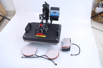 Heat press machine for printing different kinds of materials, such as mugs, plates, caps, t-shirts and so on
Heat press machine for printing different kinds of materials, such as mugs, plates, caps, t-shirts and so on