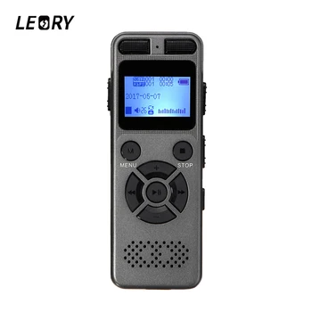 LEORY Professional 8GB Digital Voice Recorder Portable Mini Sound Audio Dictaphone With Speaker USB MP3 Player Support TF Card
LEORY Professional 8GB Digital Voice Recorder Portable Mini Sound Audio Dictaphone With Speaker USB MP3 Player Support TF Card