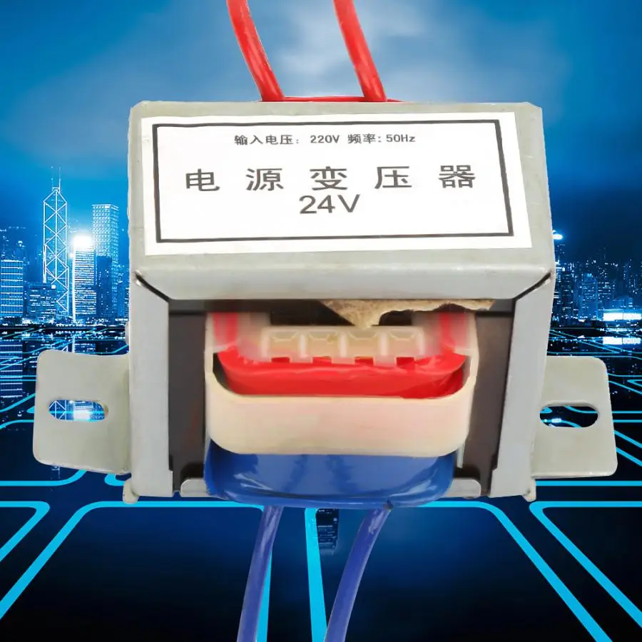 Power Transformer 220V-24V 12W 50Hz Low Frequency Isolation Transformer Single Power Transformer EI Type Core
Power Transformer 220V-24V 12W 50Hz Low Frequency Isolation Transformer Single Power Transformer EI Type Core