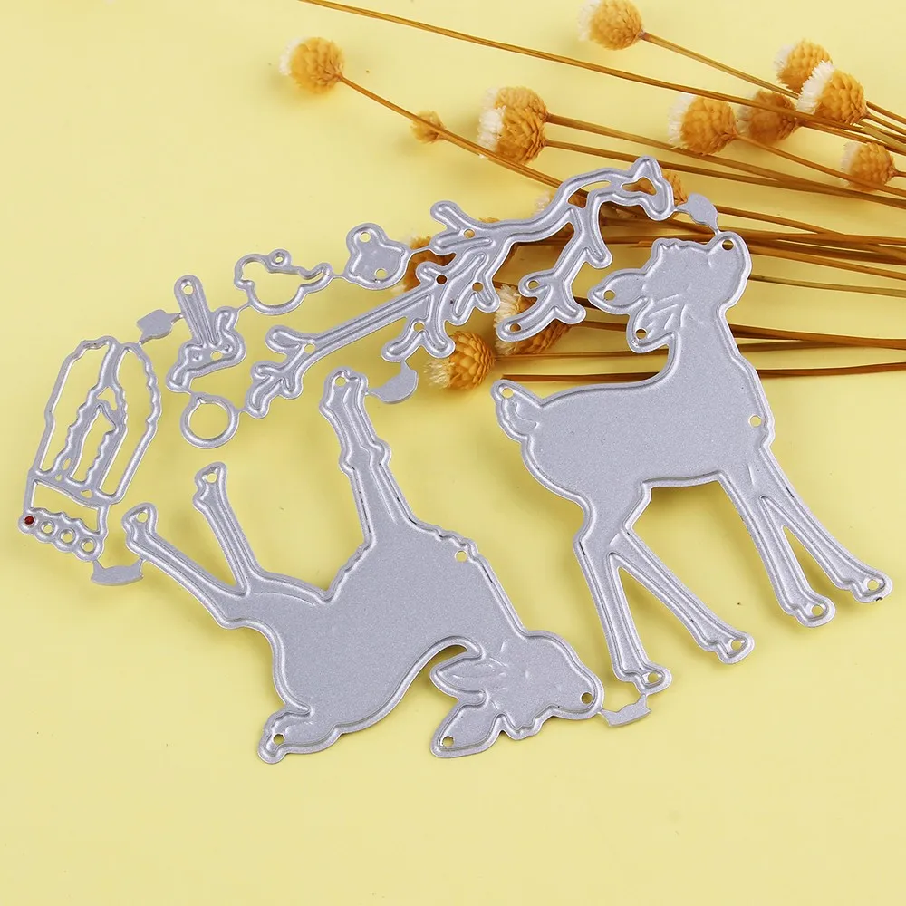 Christmas Deer Metal Cutting Dies for Scrapbooking Craft Dies Card Photo Making snijmal en Embossing Stencil Clear Stamps Dies
Christmas Deer Metal Cutting Dies for Scrapbooking Craft Dies Card Photo Making snijmal en Embossing Stencil Clear Stamps Dies