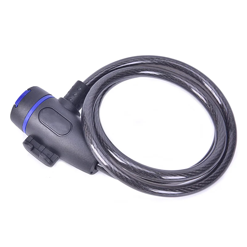 Anti-theft Coiling Cable Lock Black Bicycle Lock Road Bike Lock Security Lock Steel For Mountain MTB Bike Motorcycle
Anti-theft Coiling Cable Lock Black Bicycle Lock Road Bike Lock Security Lock Steel For Mountain MTB Bike Motorcycle