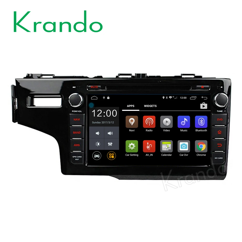 Krando 8" Android 8.0 car dvd gps navigation multimedia system for Honda Fit 2014+ audio radio palyer WIFI 3G DAB+
Krando 8" Android 8.0 car dvd gps navigation multimedia system for Honda Fit 2014+ audio radio palyer WIFI 3G DAB+
