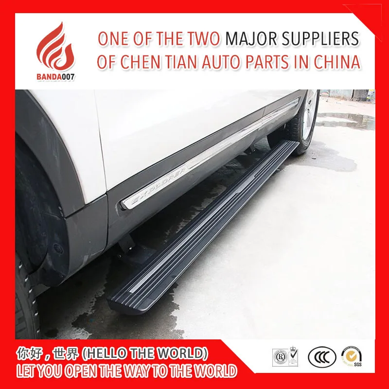 High quality aluminium alloy Automatic scaling Electric pedal side step running board for Explorer 2013-2015 2016-2017
High quality aluminium alloy Automatic scaling Electric pedal side step running board for Explorer 2013-2015 2016-2017