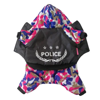 Police Pet Dog Clothes Winter Dog Jumpsuit Camo Clothing Puppy Outfits Thicken Fleece Lining Warm Dog Costume Coat Jacket
Police Pet Dog Clothes Winter Dog Jumpsuit Camo Clothing Puppy Outfits Thicken Fleece Lining Warm Dog Costume Coat Jacket