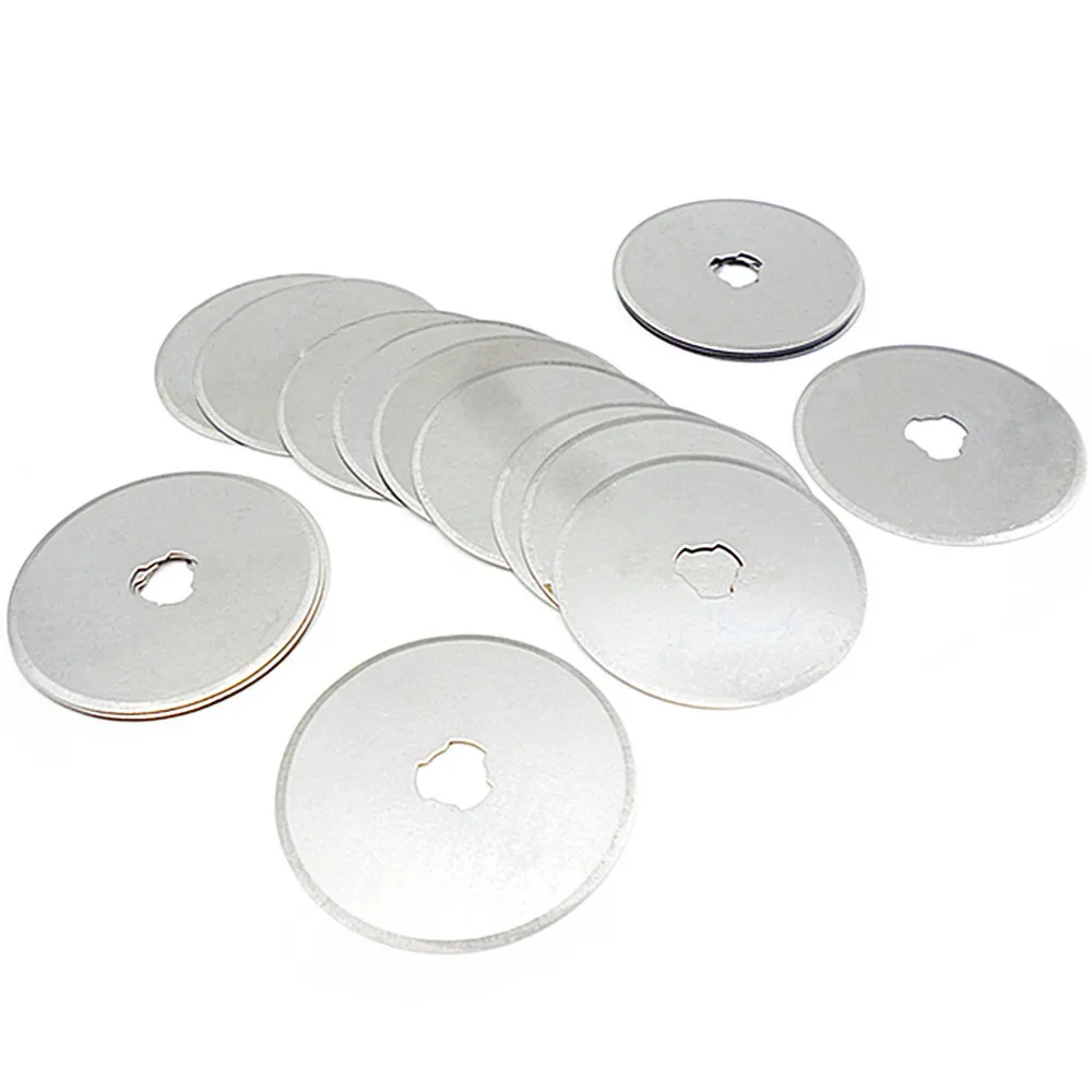 20pc 45mm Rotary Cutter Spare Blades Rotary Cutter Fabric Paper Circular Cut Patchwork Craft Leather Blade
20pc 45mm Rotary Cutter Spare Blades Rotary Cutter Fabric Paper Circular Cut Patchwork Craft Leather Blade