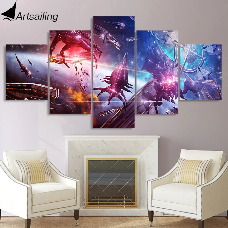 ArtSailing 5 piece canvas painting Mass Effect game posters and prints wall picture for living room free shipping XA2249C
ArtSailing 5 piece canvas painting Mass Effect game posters and prints wall picture for living room free shipping XA2249C