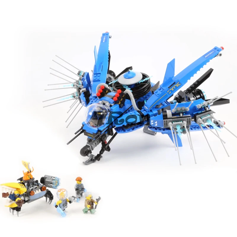 WAZ Compatible with Lego Ninjagoes 70614 06050 937pcs Ninjago Lightning Jet Figure building blocks Bricks toys for children
WAZ Compatible with Lego Ninjagoes 70614 06050 937pcs Ninjago Lightning Jet Figure building blocks Bricks toys for children