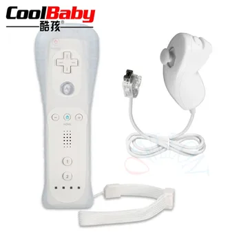 For Nintend Wii 2 in 1 Remote Gamepad Controller Without Motion Plus Bluetooth Wireless Remote Controle For Wii Nunchuck Joypad
For Nintend Wii 2 in 1 Remote Gamepad Controller Without Motion Plus Bluetooth Wireless Remote Controle For Wii Nunchuck Joypad