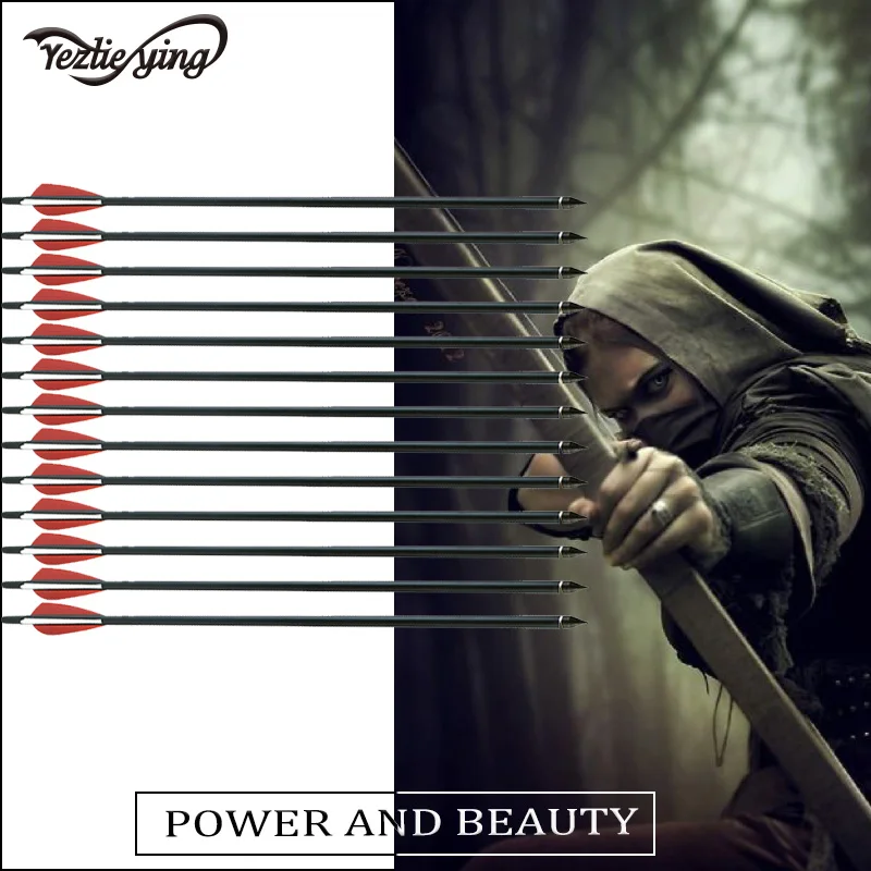 12pcs New 17 inch 18inch 20 inch 22 inch Crossbow Bolts Carbon Arrow With Red Vans and Removable Arrowhead/Tip For Hunting
12pcs New 17 inch 18inch 20 inch 22 inch Crossbow Bolts Carbon Arrow With Red Vans and Removable Arrowhead/Tip For Hunting