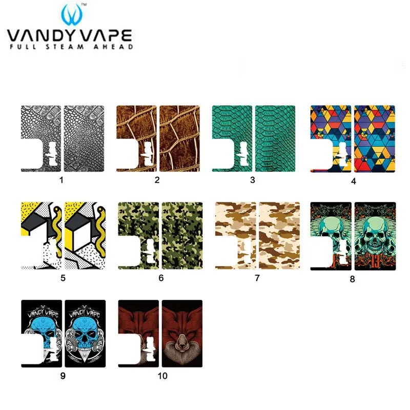 Original Vandy Vape PULSE BF MOD Replacement Sticker Fit for E-Cigarettes PULSE BF Box MOD
Original Vandy Vape PULSE BF MOD Replacement Sticker Fit for E-Cigarettes PULSE BF Box MOD