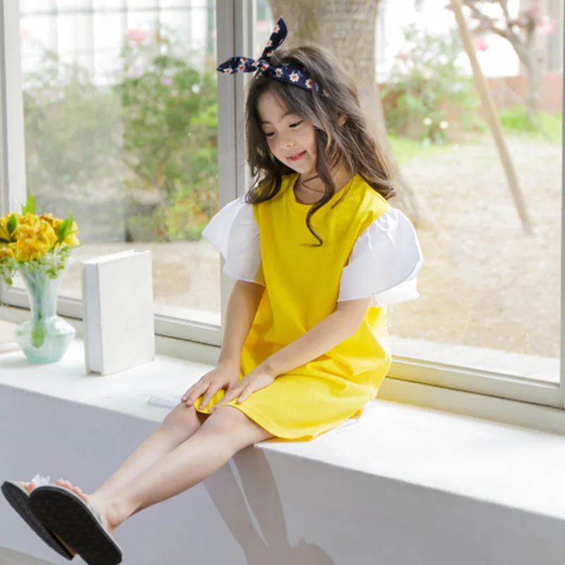 2019 New Summer Kids Girls Cotton Dresses Girl Dress Flare Sleeve Children Patchwork Dress Child Toddler Clothes,#2679
2019 New Summer Kids Girls Cotton Dresses Girl Dress Flare Sleeve Children Patchwork Dress Child Toddler Clothes,#2679