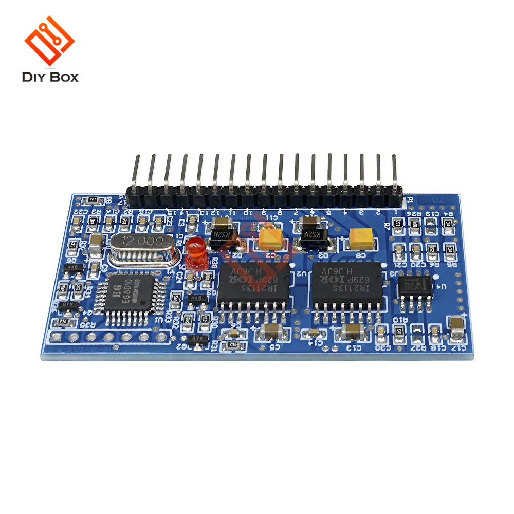 EGS002 EG8010 DC-AC Pure Sine Wave Inverter SPWM Board IR2113 Driver Dead Time Control Range Driver for Digital Generator
EGS002 EG8010 DC-AC Pure Sine Wave Inverter SPWM Board IR2113 Driver Dead Time Control Range Driver for Digital Generator