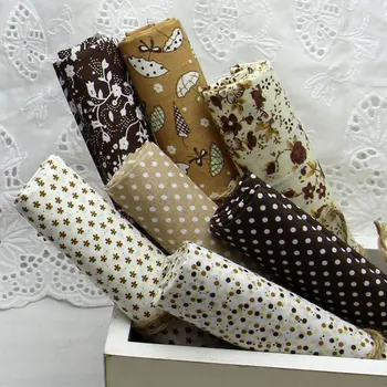 Cotton Fabric,7Pcs/Lot Coffee/Brown Print Plain Quilted Fabric,Handmade Patchwork Fabrics for Sewing,DIY Tissue,Textile Tissu
Cotton Fabric,7Pcs/Lot Coffee/Brown Print Plain Quilted Fabric,Handmade Patchwork Fabrics for Sewing,DIY Tissue,Textile Tissu