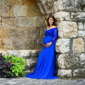Maternity Dresses For Photo Shoot Lace Cotton Maternity Photography Maxi Dresses Long Dress for Pregnant Women Stretchy 
Maternity Dresses For Photo Shoot Lace Cotton Maternity Photography Maxi Dresses Long Dress for Pregnant Women Stretchy