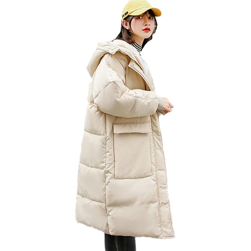 2019 Korean Style Winter Jacket Women Hooded With Two Big Pockets Solid Female Long Parka Padded Warm Coat
2019 Korean Style Winter Jacket Women Hooded With Two Big Pockets Solid Female Long Parka Padded Warm Coat