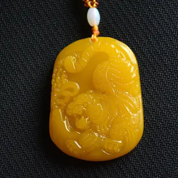 Koraba Fine Jewelry Chinese Beautiful Natural Yellow Jade Hand-Carved Tiger Luck Amulet Pendant Free Shipping
Koraba Fine Jewelry Chinese Beautiful Natural Yellow Jade Hand-Carved Tiger Luck Amulet Pendant Free Shipping