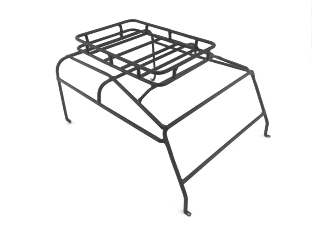New Metal Roof Luggage Rack Roll Cage For 1/10 Scale RC RC8WD LandRover Defender Hard Body D90 Rock Cralwer Jeep or Pick UP
New Metal Roof Luggage Rack Roll Cage For 1/10 Scale RC RC8WD LandRover Defender Hard Body D90 Rock Cralwer Jeep or Pick UP