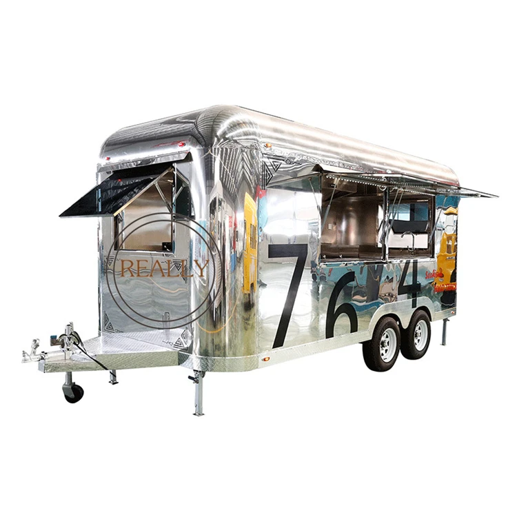 Stainless steel 5m mobile Mirror food trailer street snack vending cart kiosk
Stainless steel 5m mobile Mirror food trailer street snack vending cart kiosk