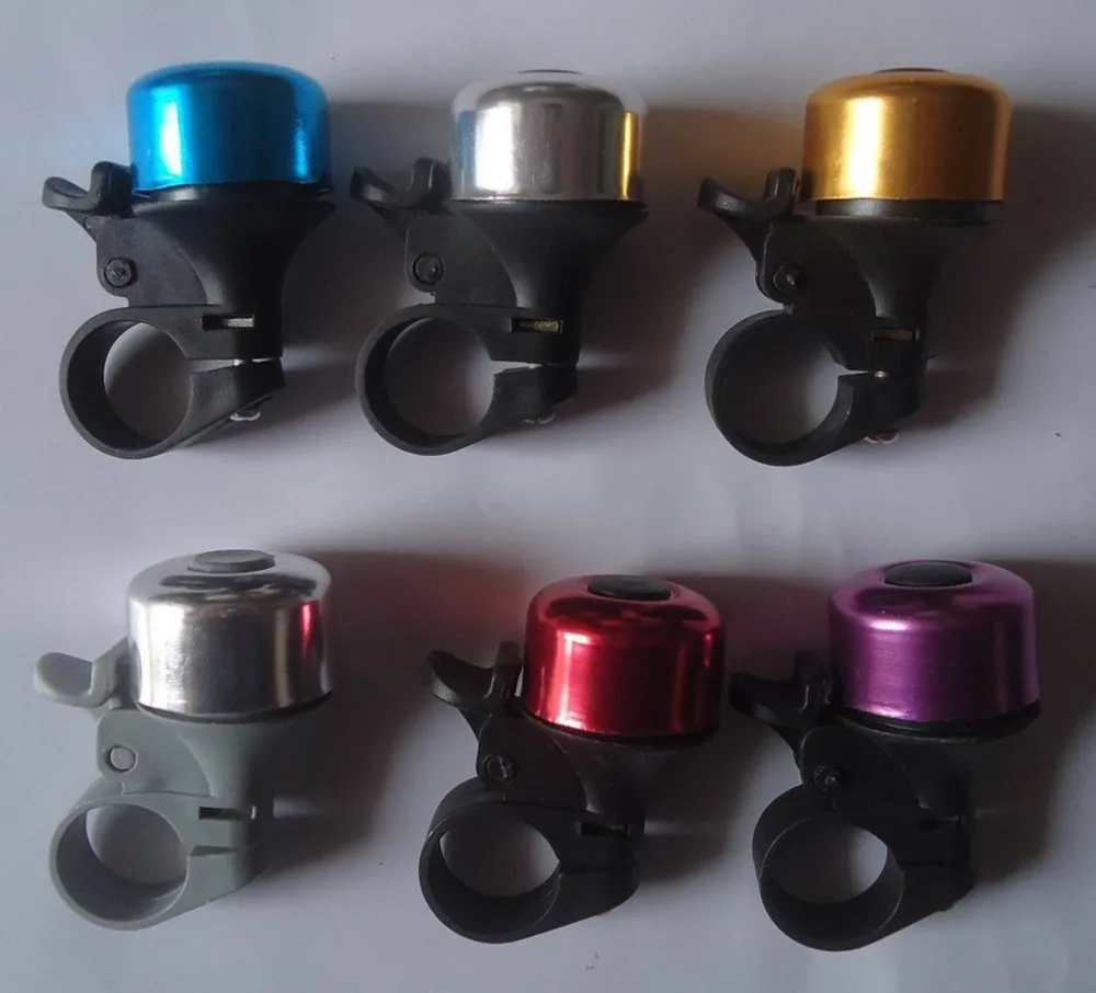 Aluminum Mini Size Bike Bells Suitable for Folding Bike MTB Bicycle Horn Loud Sound Bike Accessories Bell Ring