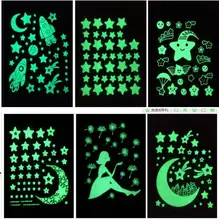 Moon Stars Fluorescent Wall Sticker Mural Decal Removable Glow In The Dark Sticker Home Decoration Stickers 21X24.5cm
Moon Stars Fluorescent Wall Sticker Mural Decal Removable Glow In The Dark Sticker Home Decoration Stickers 21X24.5cm