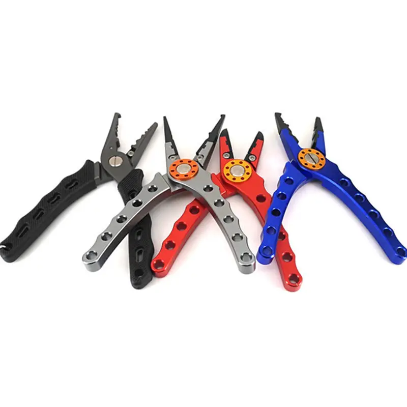 

New Fishing Pliers Multifunctional Camping Scissors Line Lure Cutter Hook Remover Tackle Accessories Tool Secure Plier Multitool