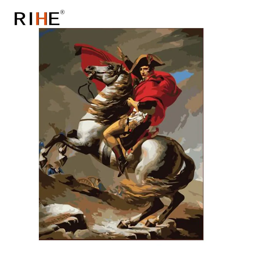 RIHE Soldier Horse Oil Painting By Numbers War Cuadros Decoracion General Acrylic Paint On Canvas For Artwork Modern Home Decor
RIHE Soldier Horse Oil Painting By Numbers War Cuadros Decoracion General Acrylic Paint On Canvas For Artwork Modern Home Decor