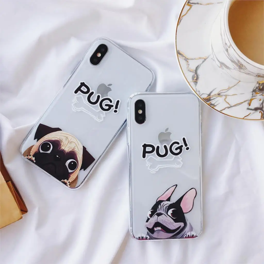 BIGCHEN PUG Silicon Phone Case For iPhone 7 8 Plus Funny Dog Cases For iPhone X 8 7 6 6S Plus Soft TPU Cover
BIGCHEN PUG Silicon Phone Case For iPhone 7 8 Plus Funny Dog Cases For iPhone X 8 7 6 6S Plus Soft TPU Cover
