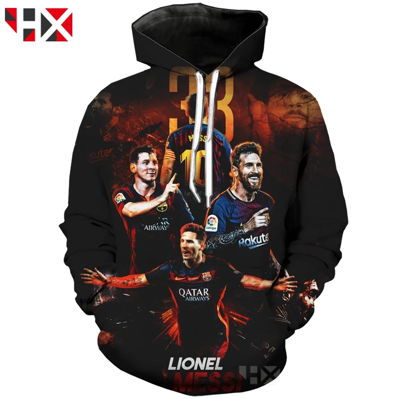 HX 2019 Fashion World Cup Football Star 3D Print T Shirt/Sweatshirt/Hoodie Unisex T-shirt Lionel Messi Harajuku Tops A128
HX 2019 Fashion World Cup Football Star 3D Print T Shirt/Sweatshirt/Hoodie Unisex T-shirt Lionel Messi Harajuku Tops A128