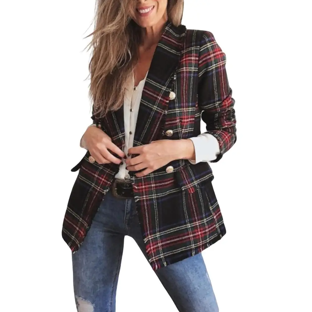 Wholesale Vintage Plaid Lapel Women Long Sleeve Button Winter Casual Cardigan Coat Jacket
Wholesale Vintage Plaid Lapel Women Long Sleeve Button Winter Casual Cardigan Coat Jacket