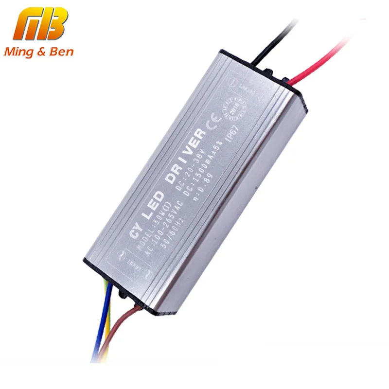 LED Driver 10W 20W 30W 50W 70W Convert AC85-265V To DC22-38V No Flicker LED Driver DIY For Flood Light Spotlight IP67 Waterproof
LED Driver 10W 20W 30W 50W 70W Convert AC85-265V To DC22-38V No Flicker LED Driver DIY For Flood Light Spotlight IP67 Waterproof