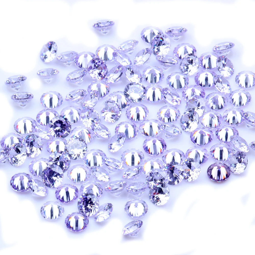 1000pcs AAAAA+ 1.0-4mm CZ Stone Round Cut Beads Light Purple Color Cubic Zirconia Synthetic Gems For Jewelry
1000pcs AAAAA+ 1.0-4mm CZ Stone Round Cut Beads Light Purple Color Cubic Zirconia Synthetic Gems For Jewelry