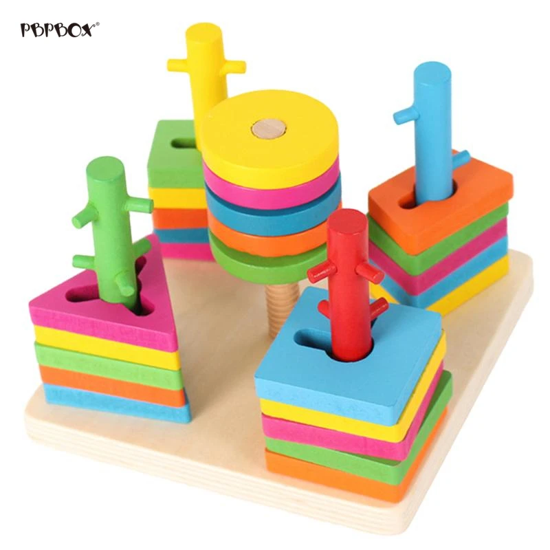 1 Set Geometry Block Learning Cognitive Wooden Matching Board Construction Building Blocks Toy for Kids Children Toddler
1 Set Geometry Block Learning Cognitive Wooden Matching Board Construction Building Blocks Toy for Kids Children Toddler