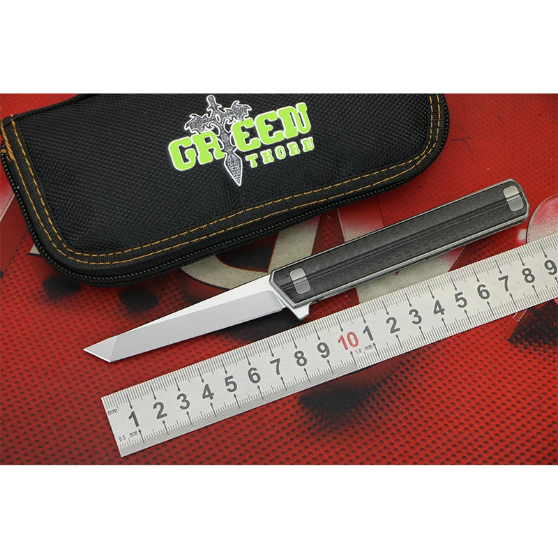 KANEDIIA small Quartermaster D2 blade carbon fiber handle Flipper folding knife Outdo camping hunting pocke knives EDC tools
KANEDIIA small Quartermaster D2 blade carbon fiber handle Flipper folding knife Outdo camping hunting pocke knives EDC tools