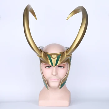 Thor 3 Ragnarok Loki PVC Cosplay Mask Helmet for Halloween Party Prop Accessories Crown Masquerade Party
Thor 3 Ragnarok Loki PVC Cosplay Mask Helmet for Halloween Party Prop Accessories Crown Masquerade Party