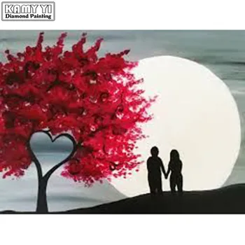 Full Square drill 5D DIY Diamond painting Couple under the tree of love Diamond Embroidery Mosaic Cross Stitch Rhinestone decor
Full Square drill 5D DIY Diamond painting Couple under the tree of love Diamond Embroidery Mosaic Cross Stitch Rhinestone decor