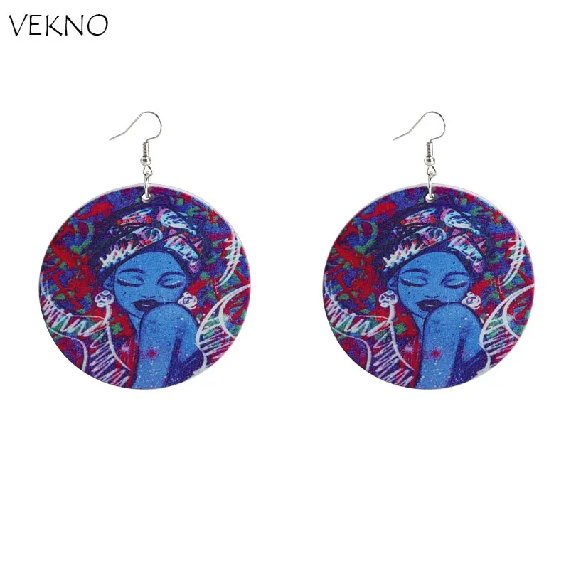 VEKNO Multi Hat Girls Large India Round Oil Painting Wooden Earrings Pendant Ethnic Drop Big Earrings African Jewelry for Women
VEKNO Multi Hat Girls Large India Round Oil Painting Wooden Earrings Pendant Ethnic Drop Big Earrings African Jewelry for Women