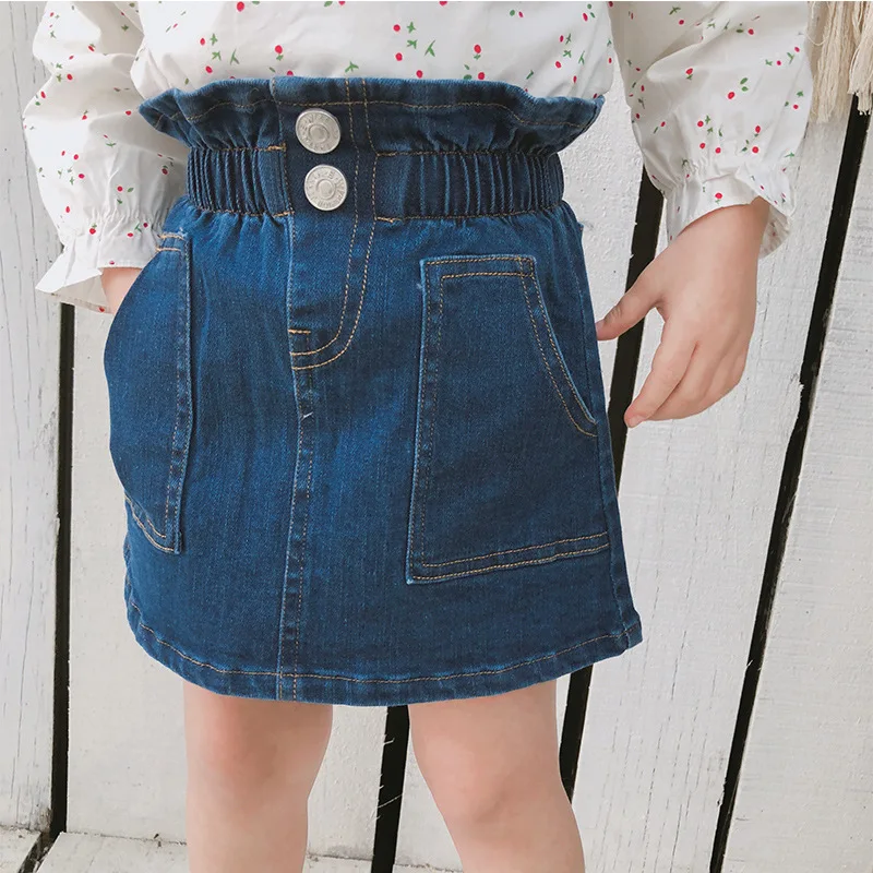Bud Denim Girls Skirt High Waist Skirts Kids Girls Pockets Button Denim Jeans Skirt 2019 Casual Jeans Skirt for Girls 2 4 5 6 8
Bud Denim Girls Skirt High Waist Skirts Kids Girls Pockets Button Denim Jeans Skirt 2019 Casual Jeans Skirt for Girls 2 4 5 6 8