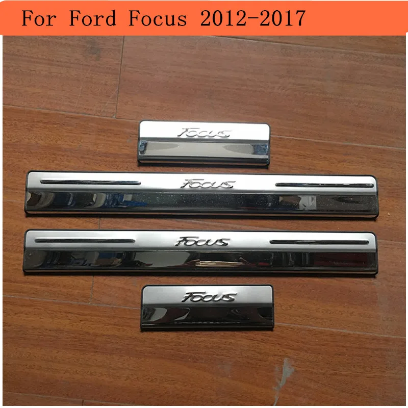 Car styling High quality Stainless Steel Threshold Scuff Plate Door Sill Covers For Ford Focus 2005-2017
Car styling High quality Stainless Steel Threshold Scuff Plate Door Sill Covers For Ford Focus 2005-2017