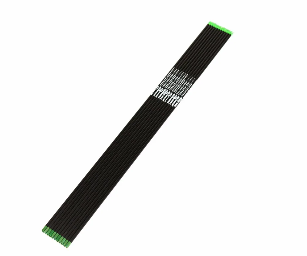 12pcs pure carbon arrow shaft spine300+12pcs arrow insert+12pcs arrow nock ID5.2mm OD7mm DIY arrow for compound bow hunting
12pcs pure carbon arrow shaft spine300+12pcs arrow insert+12pcs arrow nock ID5.2mm OD7mm DIY arrow for compound bow hunting