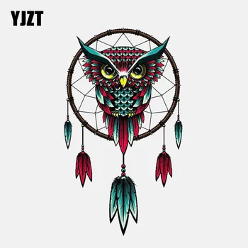 YJZT 9.5CM*16.6CM Funny Dream Catcher Owl PVC Decoration Car Sticker 11-01295
YJZT 9.5CM*16.6CM Funny Dream Catcher Owl PVC Decoration Car Sticker 11-01295
